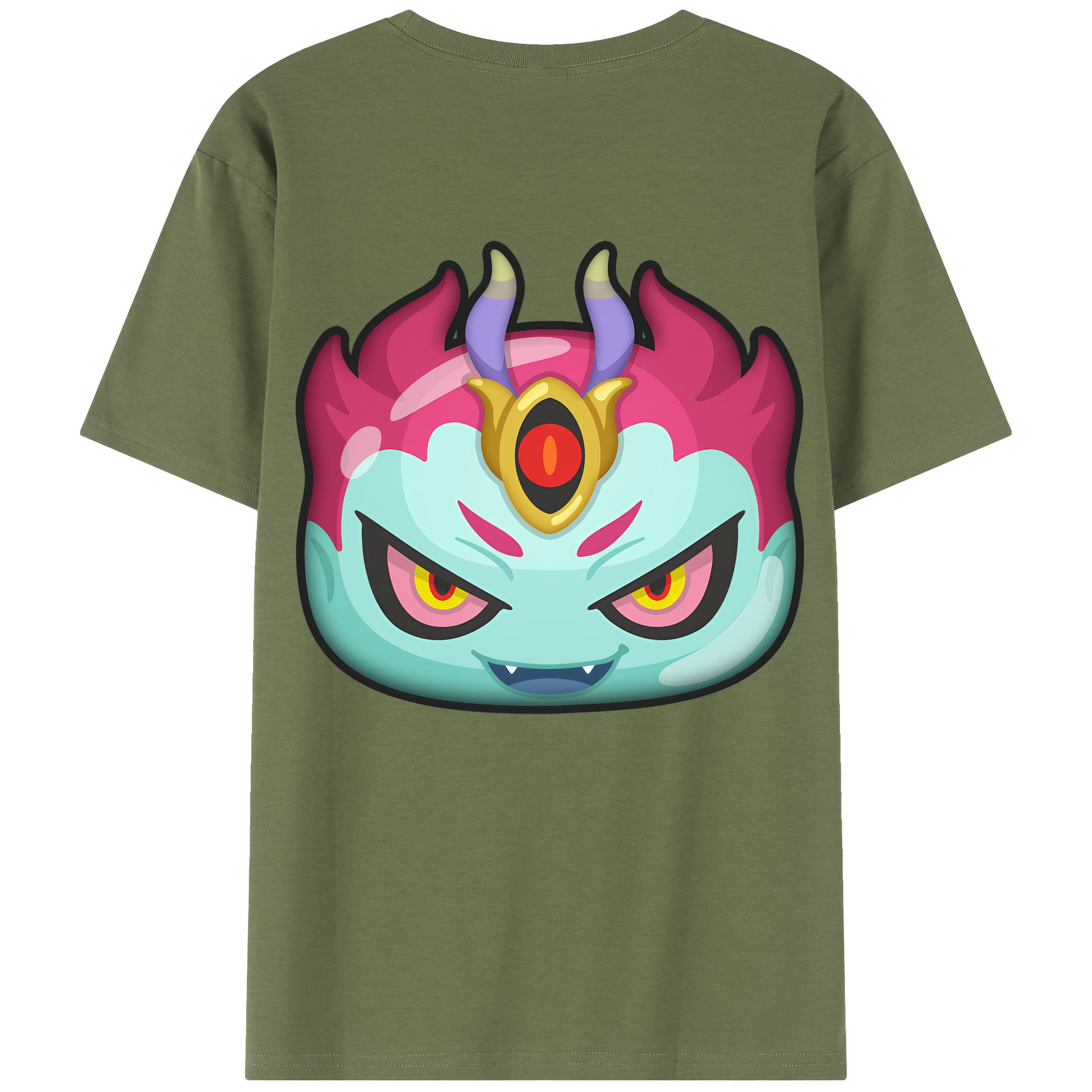 （画像用） 妖怪ウォッチ Yo-kai Watch 綿100％半袖Tシャツ（背面プリント）